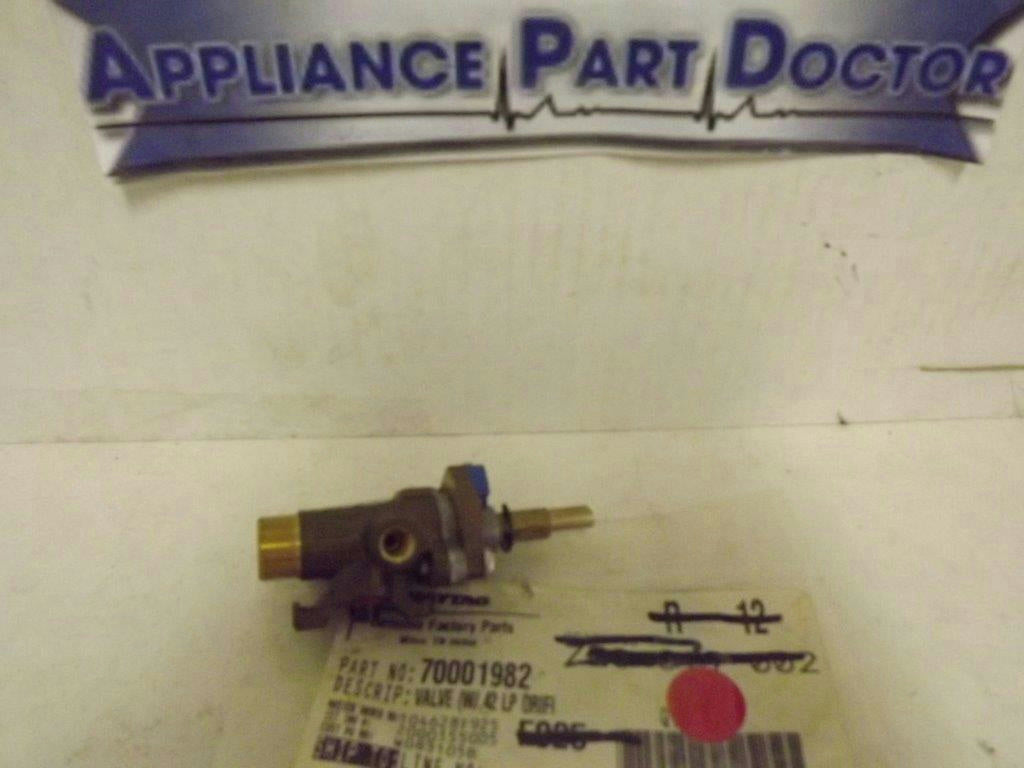 MAYTAG WHIRLPOOL STOVE 70001982 VALVE NEW MAYTAG WHIRLPOOL STOVE 70001982 VALVE NEW